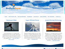 Tablet Screenshot of bluepacificenergy.com